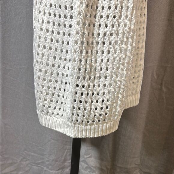 Cup she White Crochet Swim Cover-Up - Picture 13 of 15